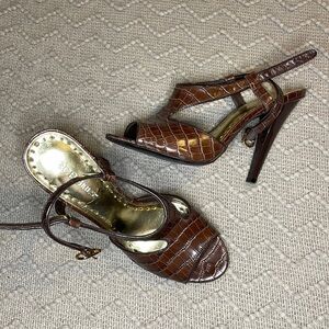 BCBG Brown Heels